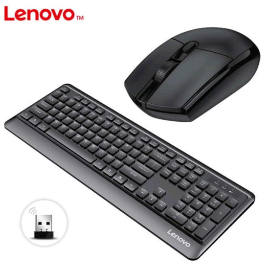 Lenovo KN102 Wireless Keyboard and Mouse Combo