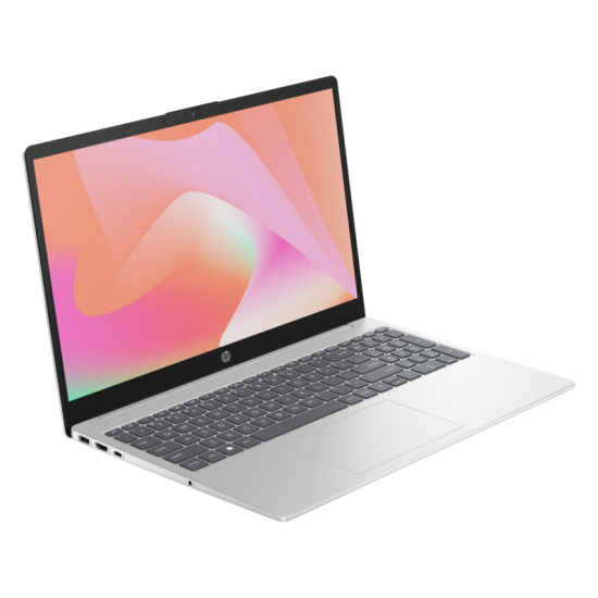 HP 15-FD0336NIA INTEL CORE i3-1315U 13TH GEN 15.6 Inch FHD 8GB DDR4 3200MHZ RAM 512GB NVME SSD NATURAL SILVER COLOR LAPTOP