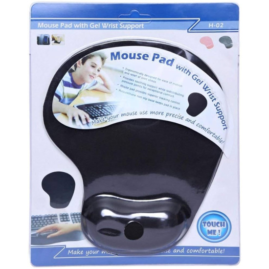 Gel Mouse Pad with Wrist Support