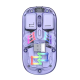 Fashion JZ-XWD118 USB Wireless + Bluetooth RGB Mouse