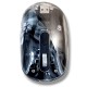 M9 Transparent Wireless USB + Bluetooth Rechargeable Mouse